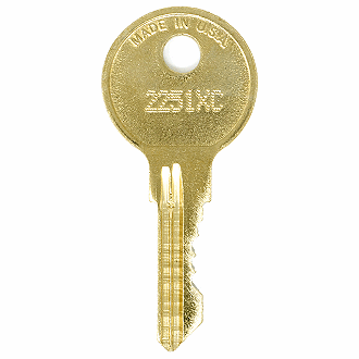 CompX Chicago 2251XC - 2500XC - 2363XC Replacement Key