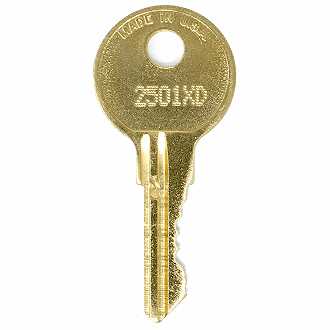 CompX Chicago 2501XD - 2750XD - 2628XD Replacement Key
