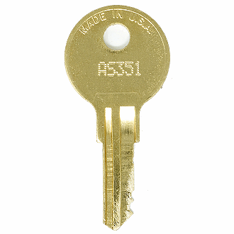 CompX Chicago AS351 - AS386 - AS381 Replacement Key