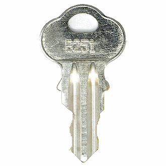 CompX Chicago B251 - B500 - B325 Replacement Key