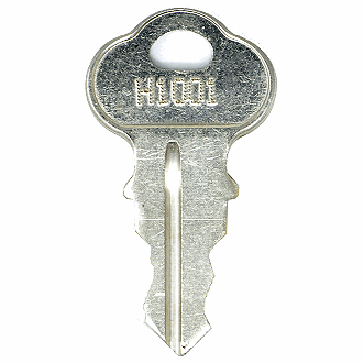 CompX Chicago H1001 - H1250 - H1020 Replacement Key