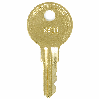 CompX Chicago HK01 - HK25 - HK18 Replacement Key