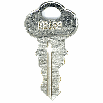 CompX Chicago KB189 - KB232 - KB196 Replacement Key