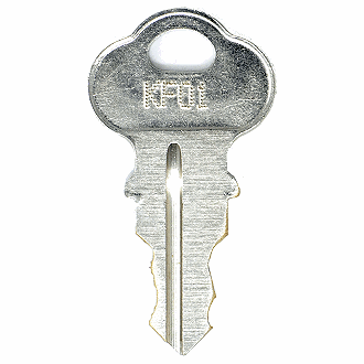 CompX Chicago KF01 - KF50 - KF23 Replacement Key