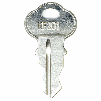 CompX Chicago KF201 - KF225 - KF216 Replacement Key