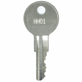 CompX Chicago NN01 - NN900 - NN145 Replacement Key