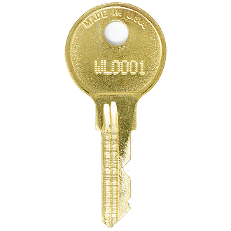 CompX Chicago WL0001 - WL2000 - WL1191 Replacement Key