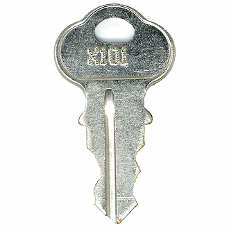 CompX Chicago X101 - X300 - X125 Replacement Key