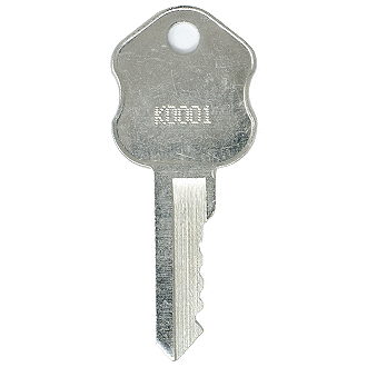 Commodore K0001 - K1600 - K0241 Replacement Key
