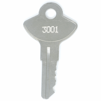 Craftsman 3001 - 3050 - 3030 Replacement Key