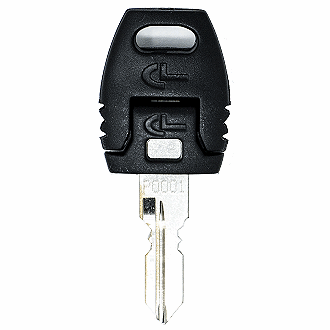 Cyber Lock P0001 - P3000 - P0883 Replacement Key