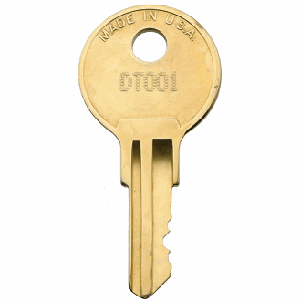 Detex DT001 - DT030 - DT019 Replacement Key