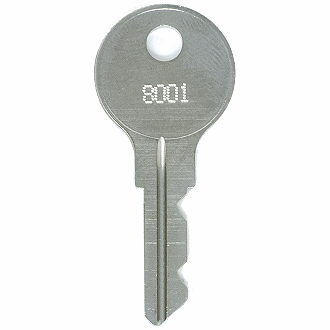 Diebold 8001 - 8100 - 8090 Replacement Key