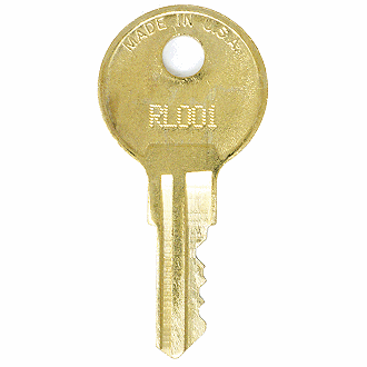 Edsal RL001 - RL100 - RL018 Replacement Key