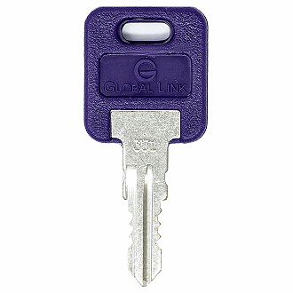 Fastec Industrial 301 - 351 [FIC3 PURPLE BLANK] - 346 Replacement Key