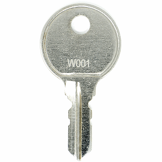 Friant W001 - W300 - W009 Replacement Key