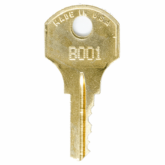 General Fireproofing B001 - B200 - B087 Replacement Key