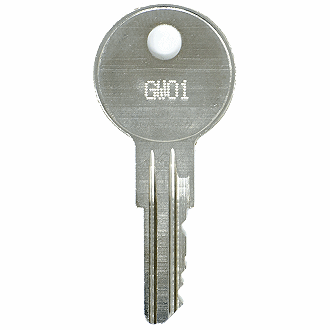 Globe Wernicke GW01 - GW59 - GW58 Replacement Key