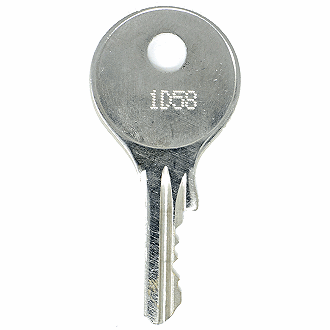 Hafele 1D58 - 1D114 - 1D109 Replacement Key