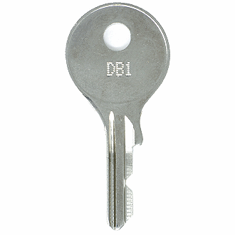 Hafele DB1 - DB148 - DB81 Replacement Key