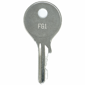 Hafele FG1 - FG615 - FG379 Replacement Key