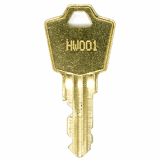 Haworth HW001 - HW300 [ES11 BLANK] Keys 