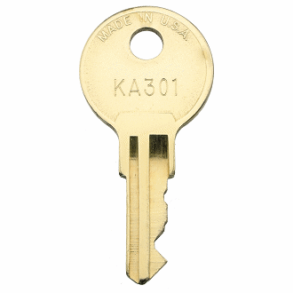 Haworth KA301 - KA550 - KA502 Replacement Key