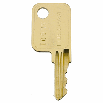 Haworth SL001 - SL300 - SL182 Replacement Key