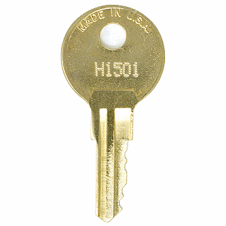 Hirsh Industries H1501 - H1550 - H1530 Replacement Key