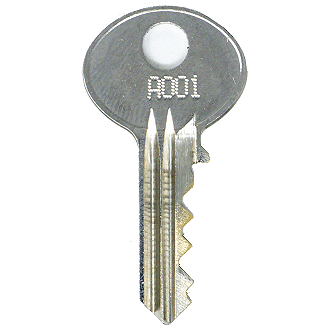 Holga A001 - A050 - A050 Replacement Key