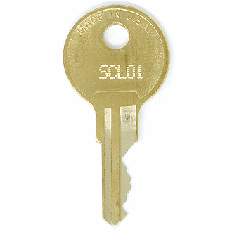 HON SCL01 - SCL50 - SCL31 Replacement Key