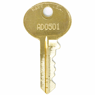 Hudson AD0501 - AD1500 - AD0509 Replacement Key