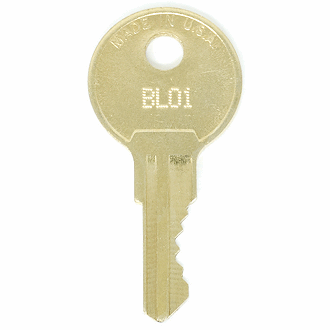 Hudson BL01 - BL50 - BL17 Replacement Key