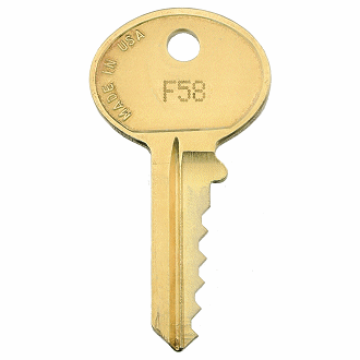 Hudson F58 - F58 Replacement Key