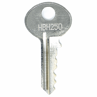 Hudson HBH250 - HBH1249 - HBH1016 Replacement Key