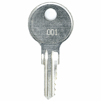 Husky 001 - 010 - 007 Replacement Key