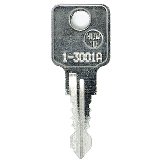 Huwil 1-3001A - 1-4000A - 1-3630A Replacement Key