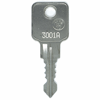 Huwil 3001A - 4000A - 3632A Replacement Key