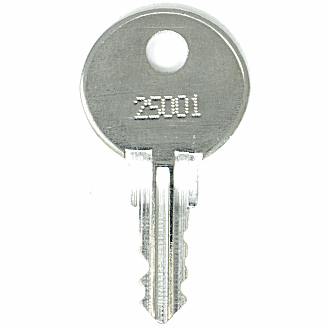 Ilco 2S001 - 2S250 - 2S125 Replacement Key