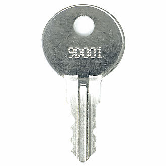 Ilco 9D001 - 9D100 - 9D007 Replacement Key