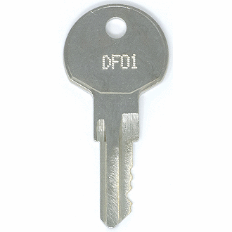 Ilco DF01 - DF61 - DF34 Replacement Key