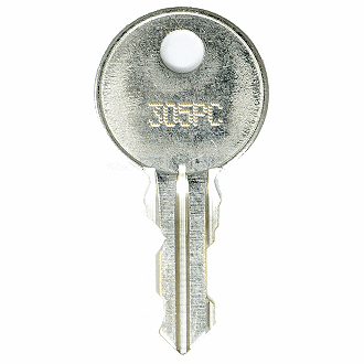 Illinois Lock 305PC - 307PC - 307PC Replacement Key