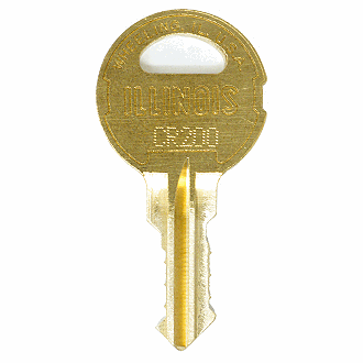 Illinois Lock CR200 - CR452 Keys 