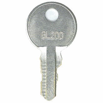 Illinois Lock GL200 - GL249 - GL218 Replacement Key