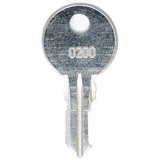 Illinois Lock O200 - O452 - O360 Replacement Key
