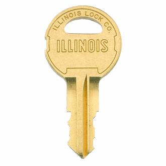 Illinois Lock J452 - J703 - J551 Replacement Key