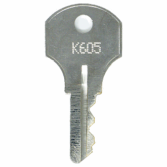 Example Kennedy K605 - K649 shown.