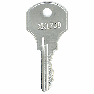 Kennedy XK1700 - XK1949 - XK1795 Replacement Key