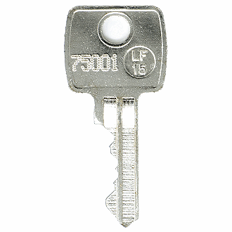 Lowe & Fletcher 75001 - 75200 [9302301-R BLANK] - 75118 Replacement Key