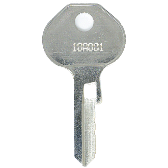 Example Master Lock 10A001 - 10A800 shown.